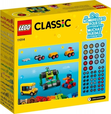 Caramizi si roti 11014 LEGO Classic 
