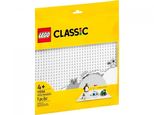 Placa de baza alba 11026 LEGO Classic 