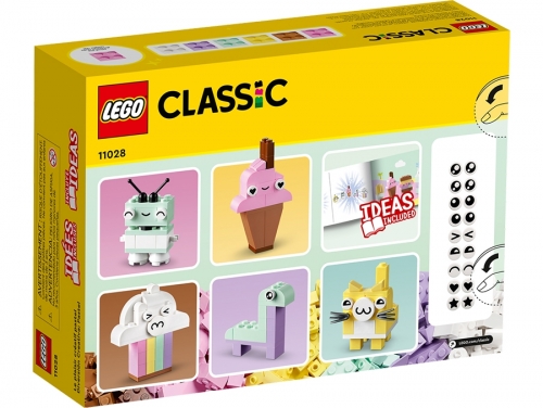 Distractie creativa in culori pastel 11028 LEGO Classic