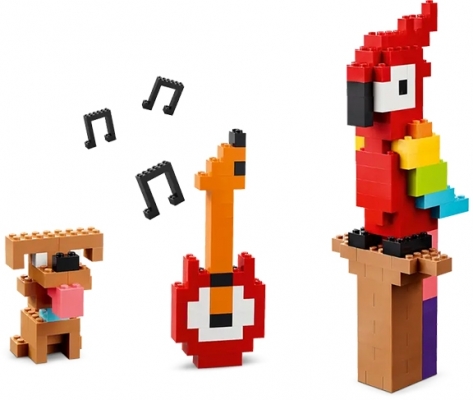 O multime de caramizi 11030 LEGO Classic