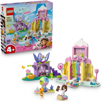 Muntele de dulciuri si gradina Miau-Zanei 11205 LEGO Gabby s Dollhouse