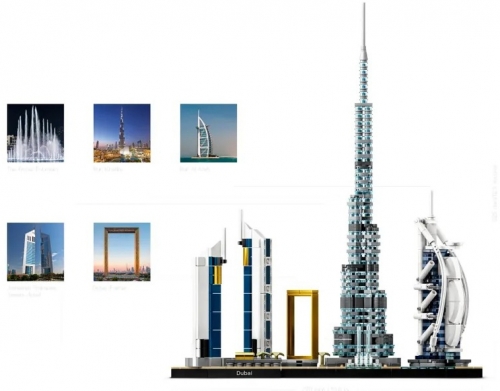 Dubai 21052 LEGO Architecture 