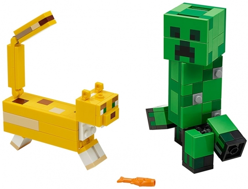 Creeper si Ocelot 21156 LEGO Minecraft