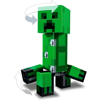 Creeper si Ocelot 21156 LEGO Minecraft