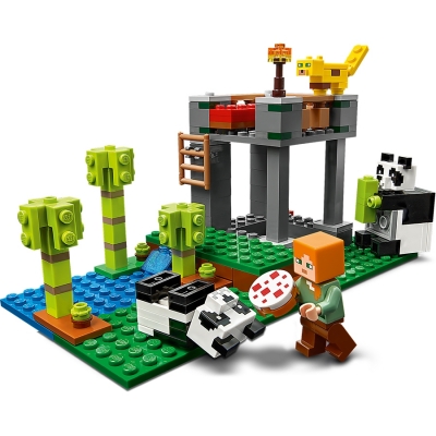 Cresa ursilor panda 21158 LEGO Minecraft