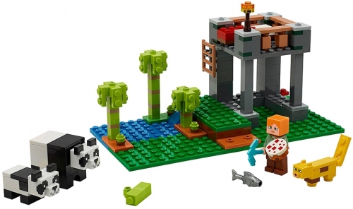 Cresa ursilor panda 21158 LEGO Minecraft