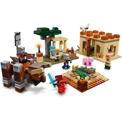 Raidul Illager 21160 LEGO Minecraft