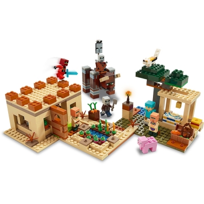 Raidul Illager 21160 LEGO Minecraft