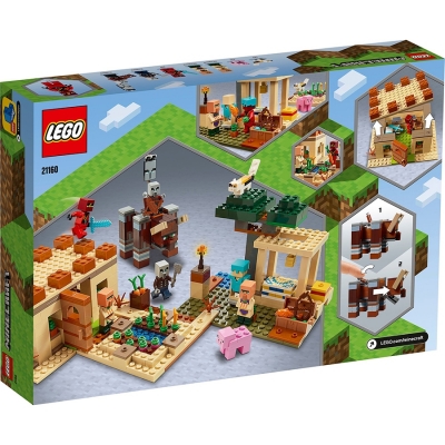 Raidul Illager 21160 LEGO Minecraft
