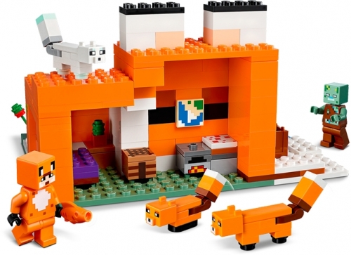 Casa in forma de vulpe 21178 LEGO Minecraft