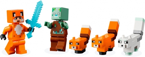 Casa in forma de vulpe 21178 LEGO Minecraft