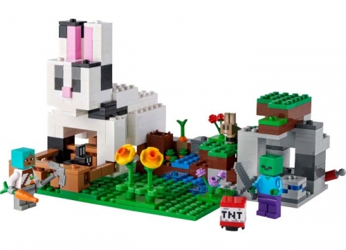 Ferma cu iepuri 21181 LEGO Minecraft
