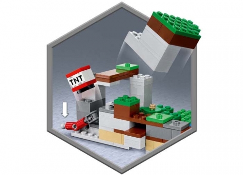 Ferma cu iepuri 21181 LEGO Minecraft