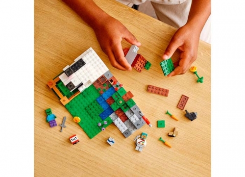 Ferma cu iepuri 21181 LEGO Minecraft
