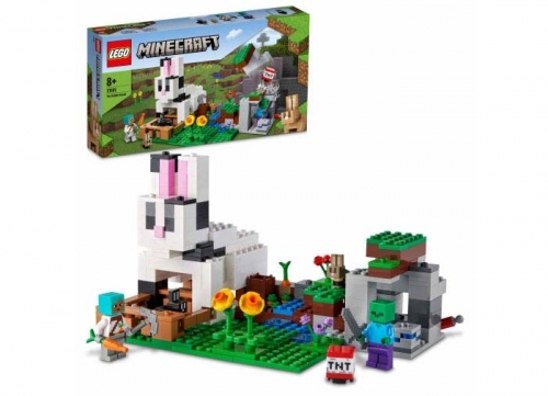 Ferma cu iepuri 21181 LEGO Minecraft