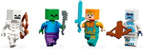 Castelul de gheata 21186 LEGO Minecraft