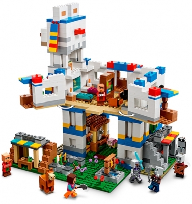 Satul llamelor 21188 LEGO Minecraft
