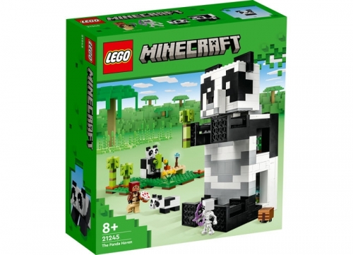 Refugiul ursilor panda 21245 LEGO Minecraft 