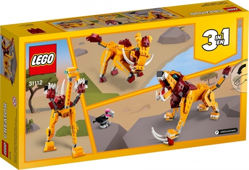 Leu salbatic 31112 LEGO Creator