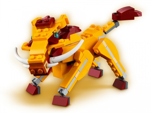Leu salbatic 31112 LEGO Creator