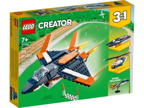 Avion Supersonic 31126 LEGO Creator 