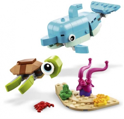 Delfin si testoasa 31128 LEGO Creator 