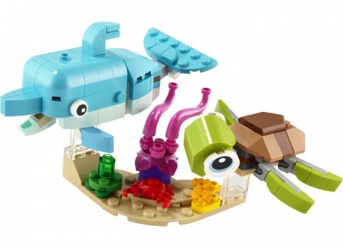 Delfin si testoasa 31128 LEGO Creator 