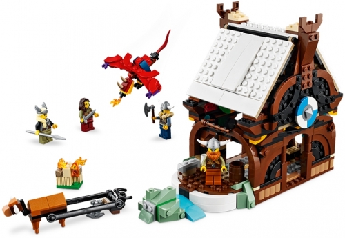 Corabia Vikingilor si Sarpele Midgard-ului 31132 LEGO Creator