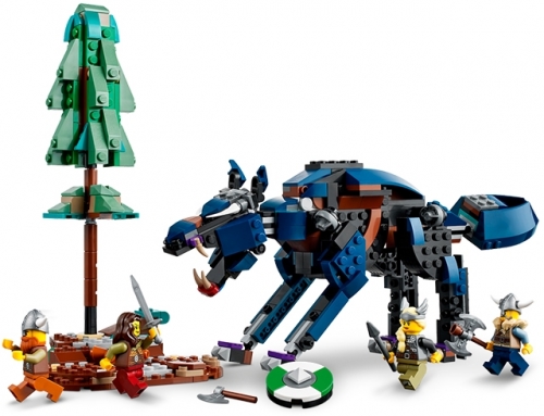 Corabia Vikingilor si Sarpele Midgard-ului 31132 LEGO Creator
