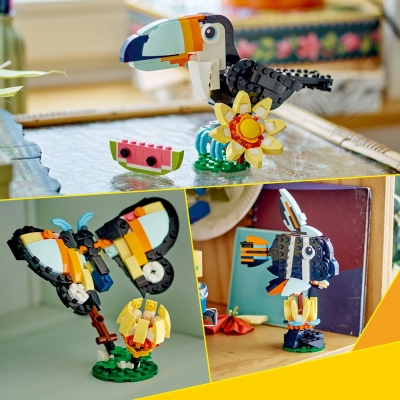 Animale salbatice: Tucan tropical 31173 LEGO Creator