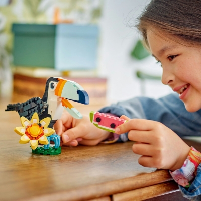 Animale salbatice: Tucan tropical 31173 LEGO Creator