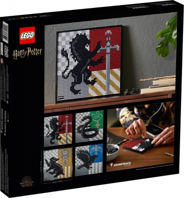 Stemele caselor de la Hogwarts 31201 LEGO Art