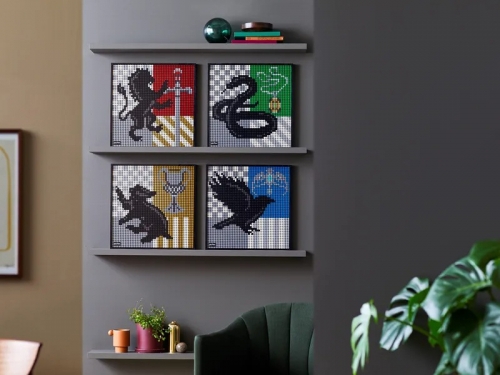 Stemele caselor de la Hogwarts 31201 LEGO Art