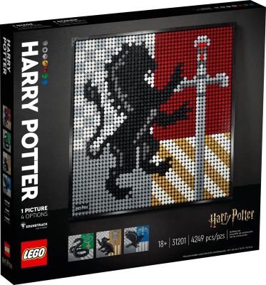 Stemele caselor de la Hogwarts 31201 LEGO Art