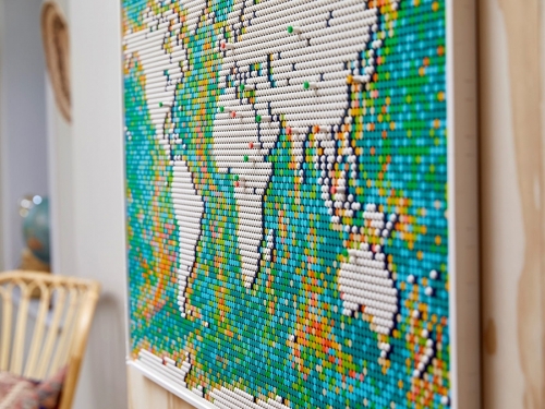 Harta lumii 31203 LEGO Art