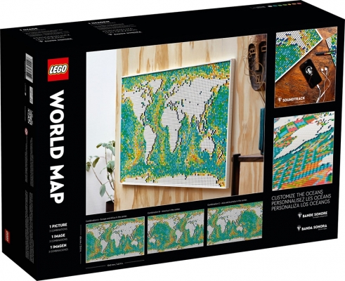 Harta lumii 31203 LEGO Art