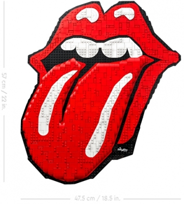 Rolling Stones 31206 LEGO Art