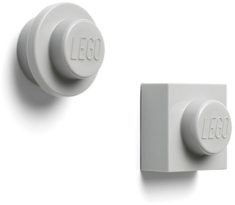 Set magneti, 40101740, gri, 2 buc/set LEGO