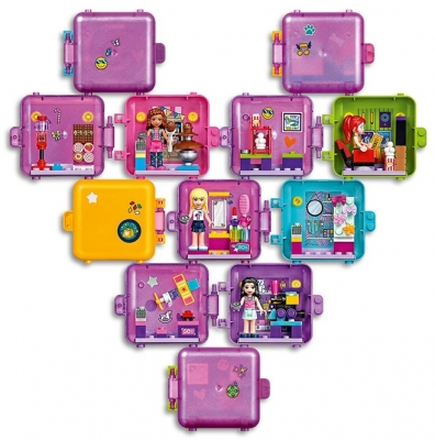 Cubul de joaca si cumparaturi al Andreei 41405 LEGO Friends