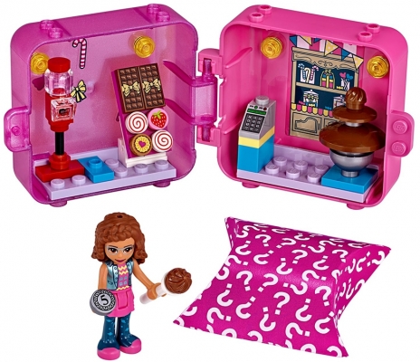 Cubul de joaca si cumparaturi al Oliviei 41407 LEGO Friends