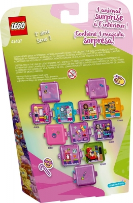Cubul de joaca si cumparaturi al Oliviei 41407 LEGO Friends