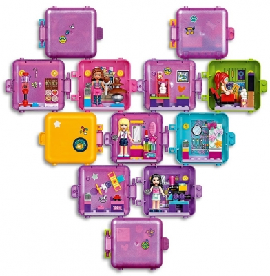 Cubul de joaca si cumparaturi al Oliviei 41407 LEGO Friends