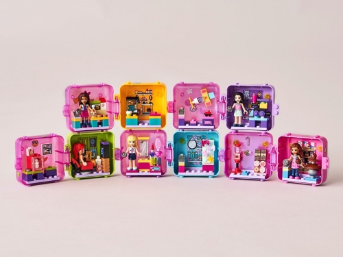 Cubul de joaca si cumparaturi al Oliviei 41407 LEGO Friends