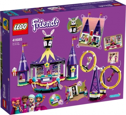 Montagne russe magic in parcul de distractii 41685 LEGO Friends 
