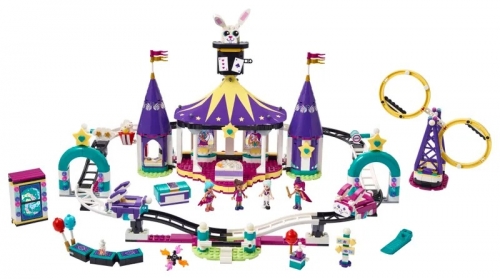 Montagne russe magic in parcul de distractii 41685 LEGO Friends 