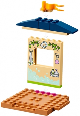 Grajdul de ingrijire a poneilor 41696 LEGO Friends