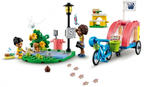 Bicicleta pentru salvarea cainilor 41738 LEGO Friends 