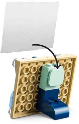 Suport pentru creioane Hedwig 41809 LEGO DOTS