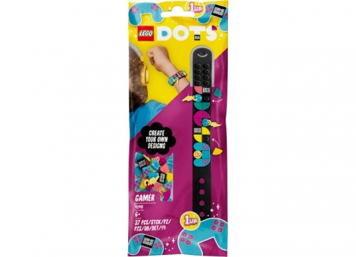 Bratara cu accesorii Jocuri video 41943 LEGO Dots 