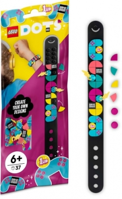 Bratara cu accesorii Jocuri video 41943 LEGO Dots 